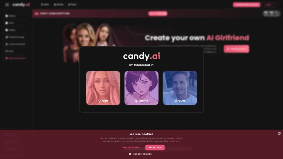 Candy.AI: Create Your AI Girlfriend & Start Chatting