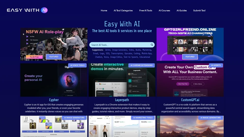 Easy With AI - Best AI Tools & Services