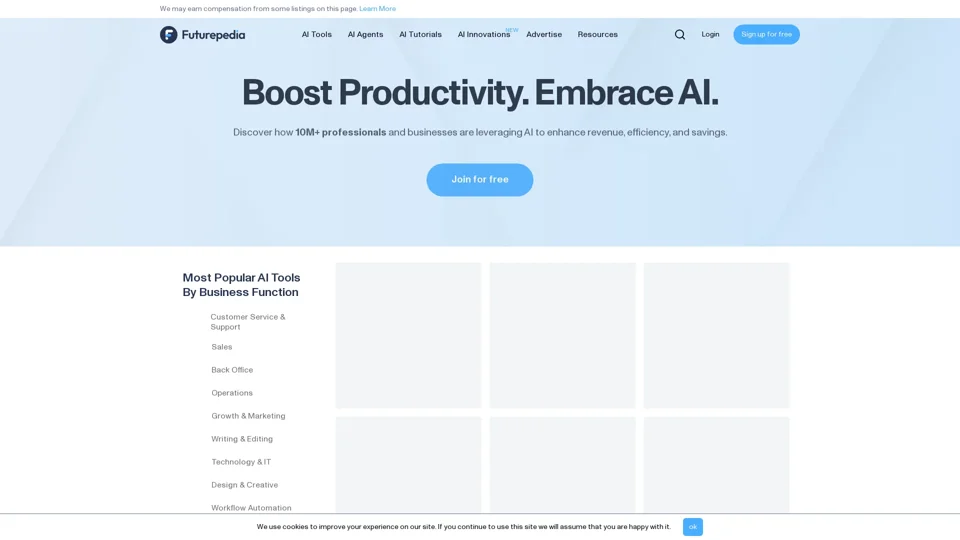 Futurepedia - Find The Best AI Tools & Software