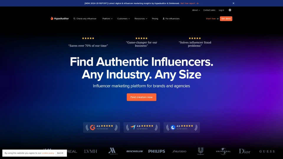 100% AI-Powered Influencer Marketing Platform | HypeAuditor