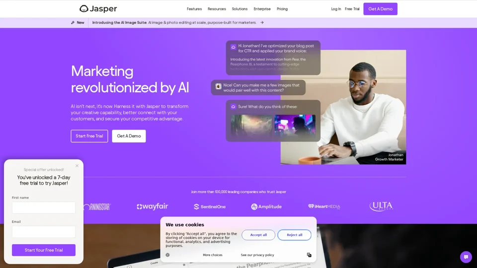 Jasper | AI copilot for enterprise marketing teams