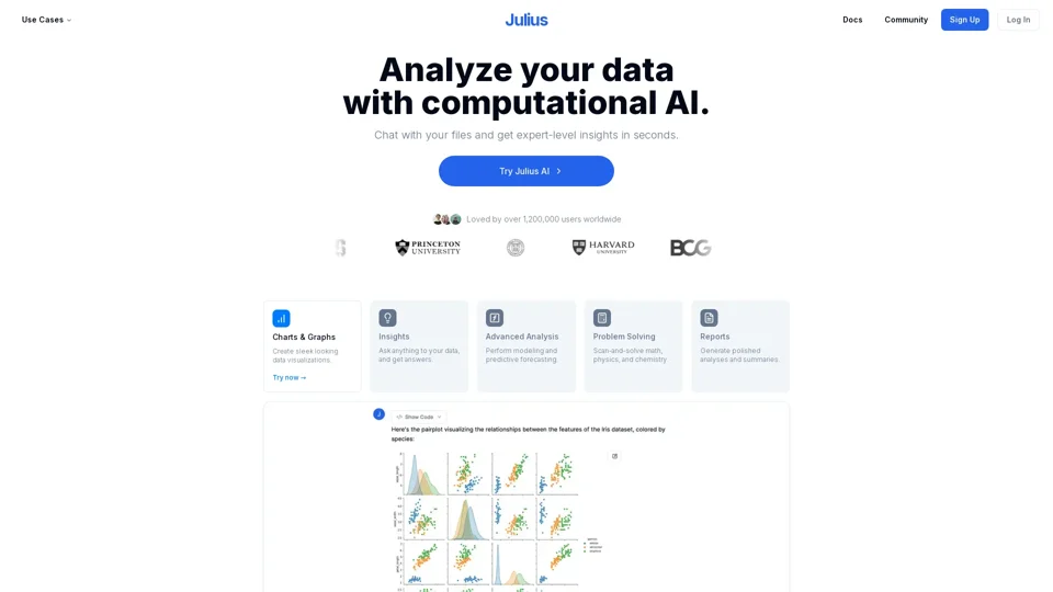 Julius AI | Your AI Data Analyst