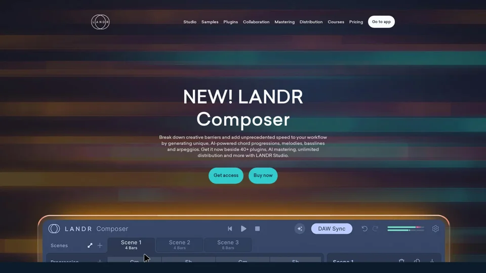 LANDR: The Best Music Production Software for Creators