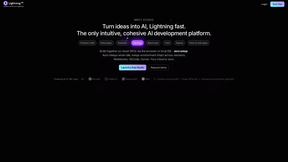 Lightning - The AI Development Platform
