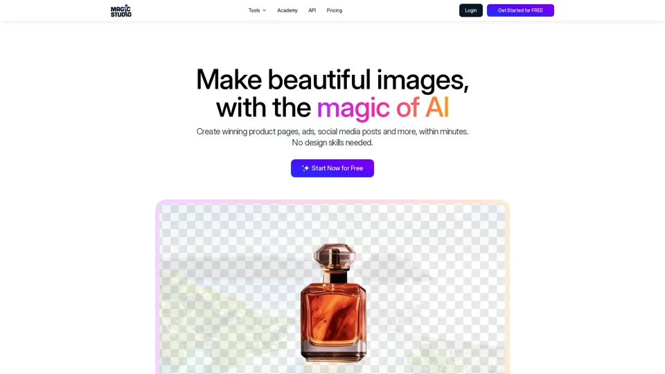 Magic Studio : Make beautiful images with AI