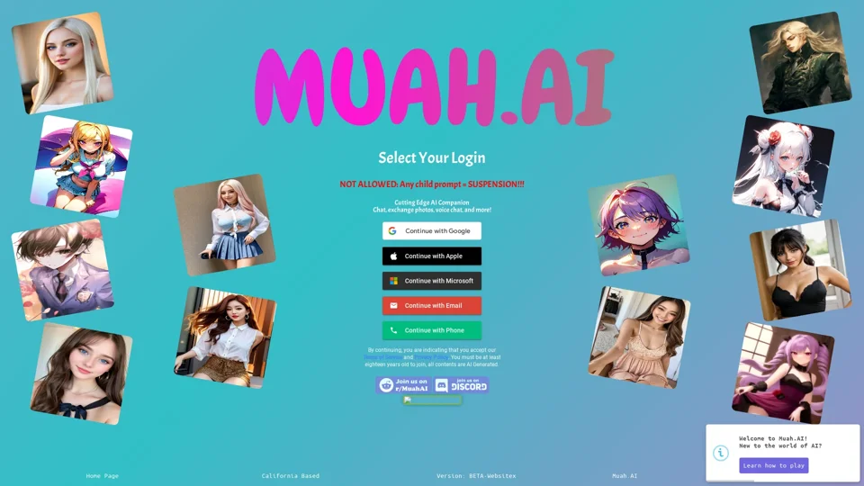 Muah.AI - AI Companion Platform. Uncensored AI Technologies. Possibilities Within