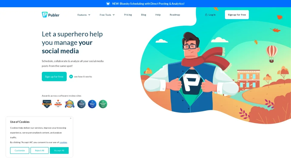 Publer | Your Ultimate Social Media Management Superhero