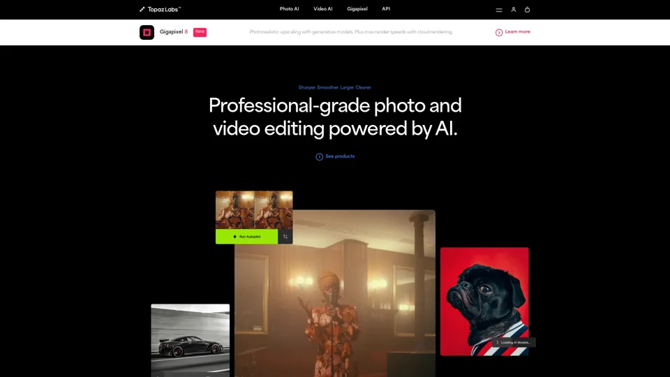 Topaz Labs | Professional-grade photo and video editing powered by AI.