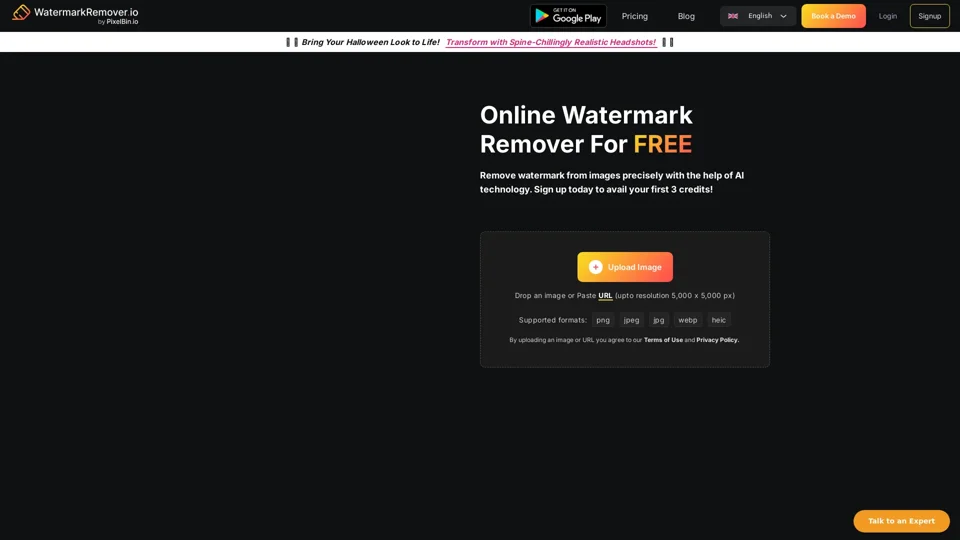 Watermark Remover - Remove Watermarks Online from Images for Free