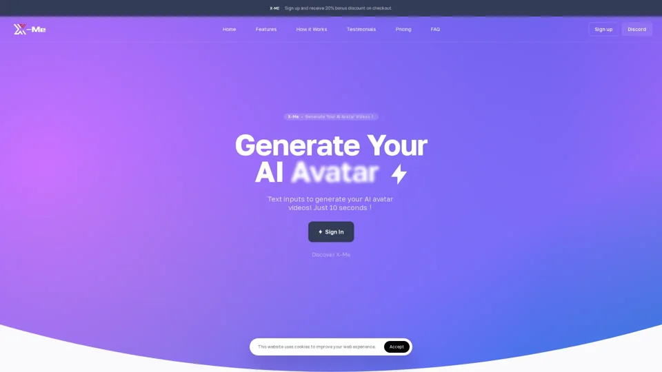 X-Me: Generate Your AI Avatar Videos!