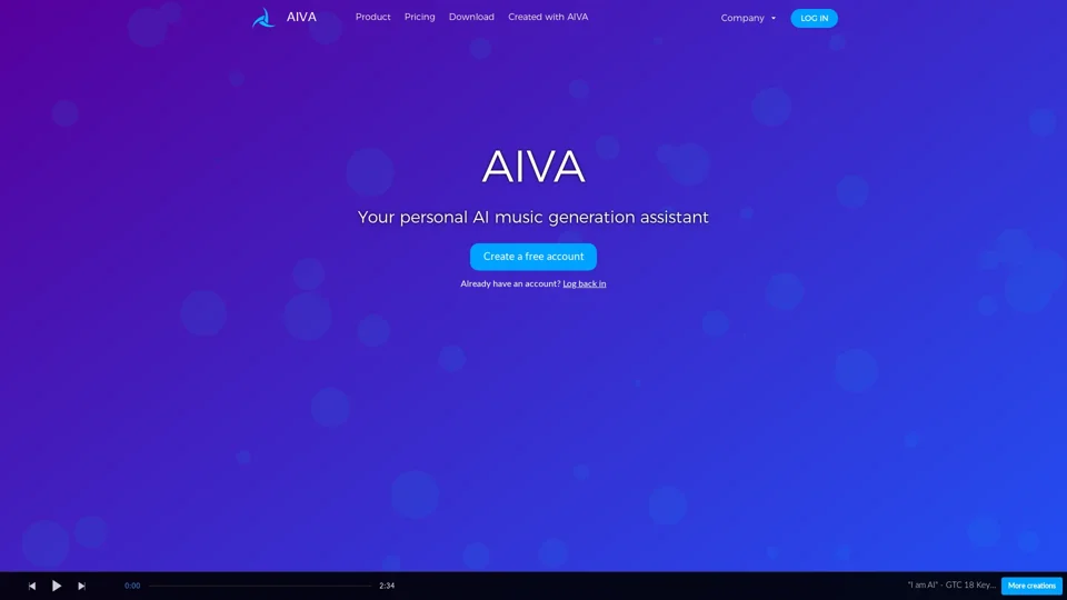 AIVA, the AI Music Generation Assistant