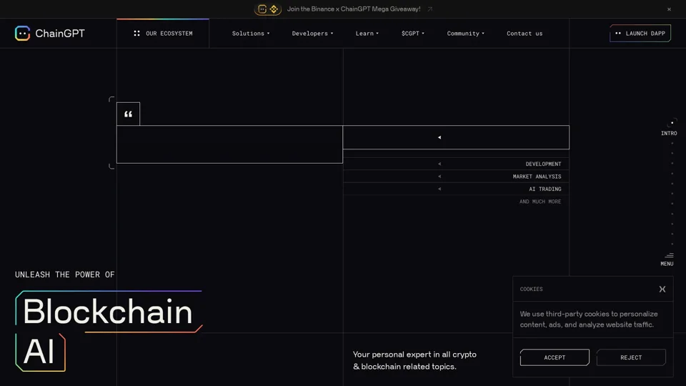 ChainGPT - Unleash The Power of Blockchain AI