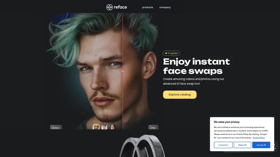 Reface – AI Face Swap App & Video Face Swaps