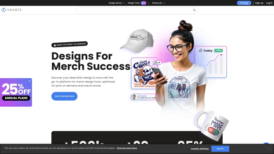 Make Merch Now: Pro Designs Made Easy | Vexels