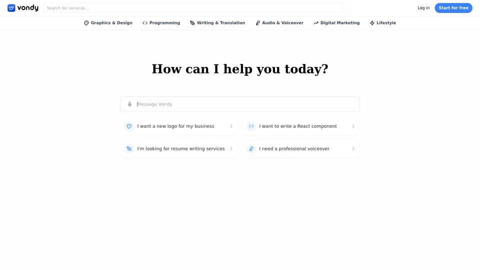 Vondy: Next Generation AI Apps