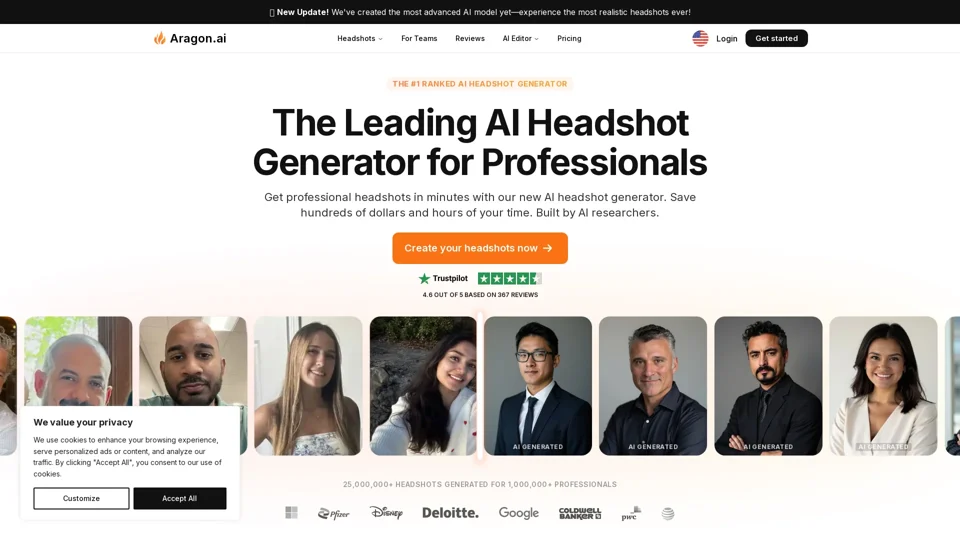 The World’s Most Popular AI Headshot Generator