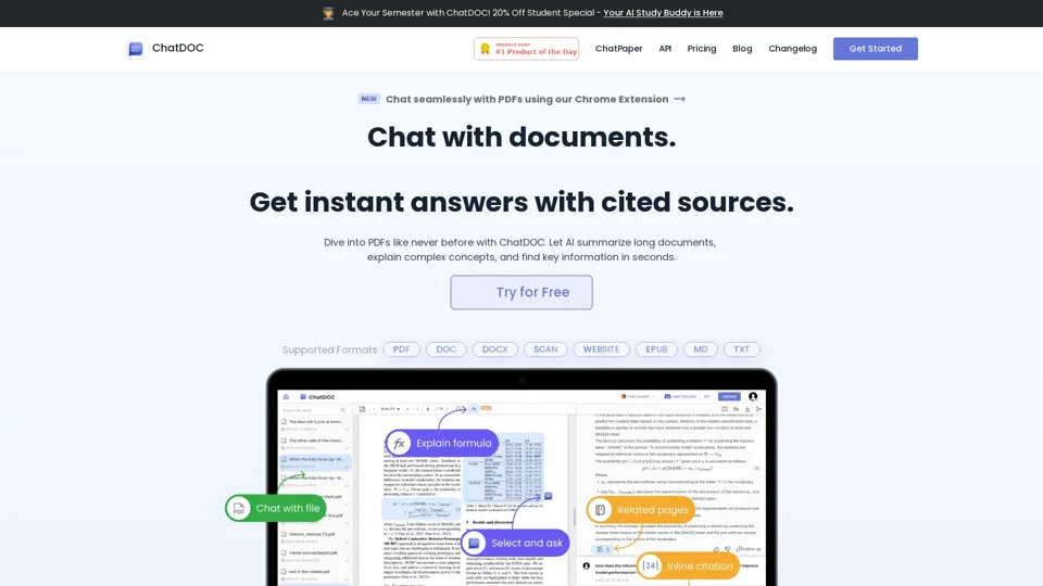ChatDOC - AI Chat with PDF Documents