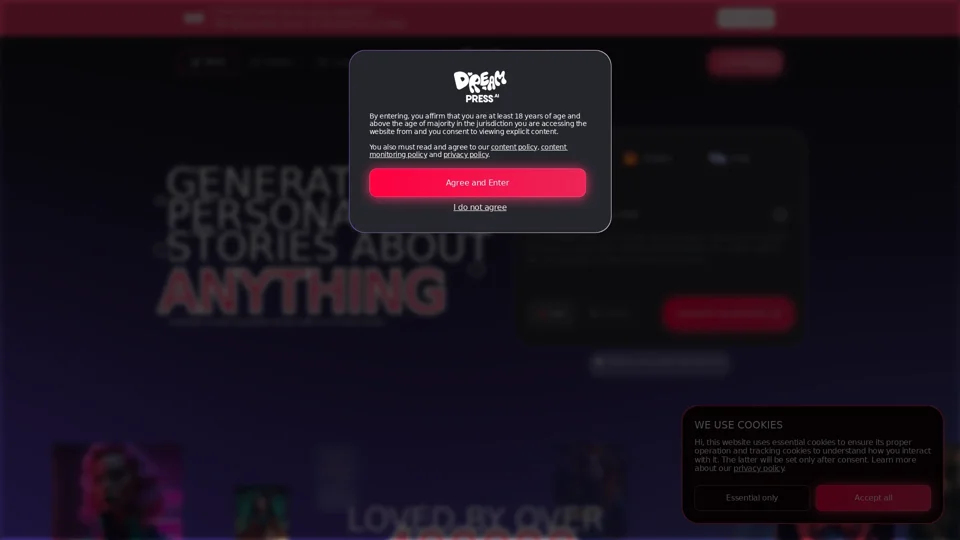 [FREE] AI Story Generator