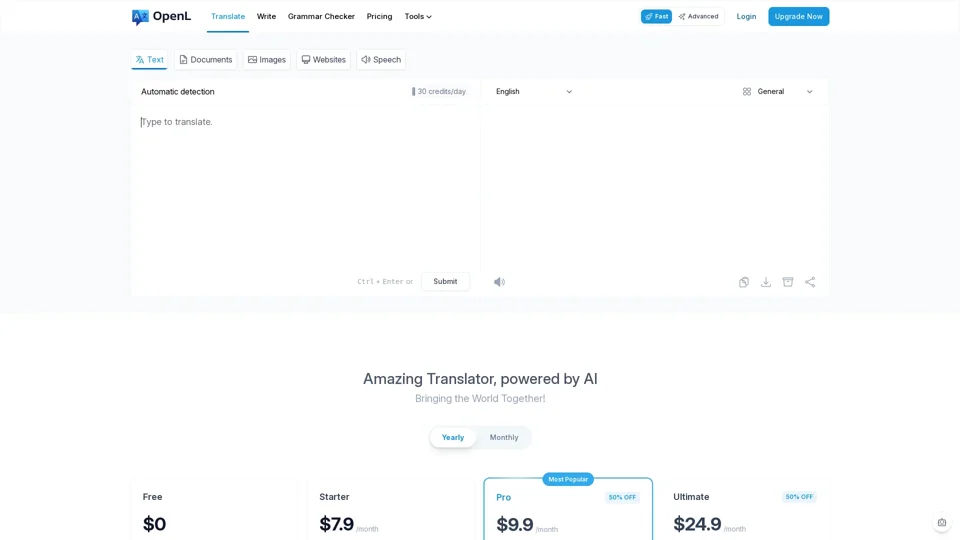 OpenL Translate: Accurate AI Translation in 100+ Languages