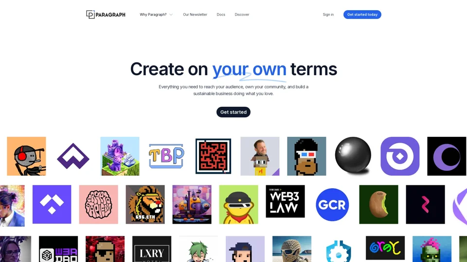 Paragraph | all-in-one publishing & newsletter platform