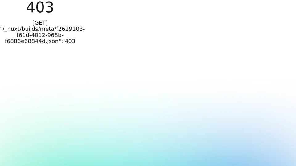 403 - Internal Server Error | Nuxt