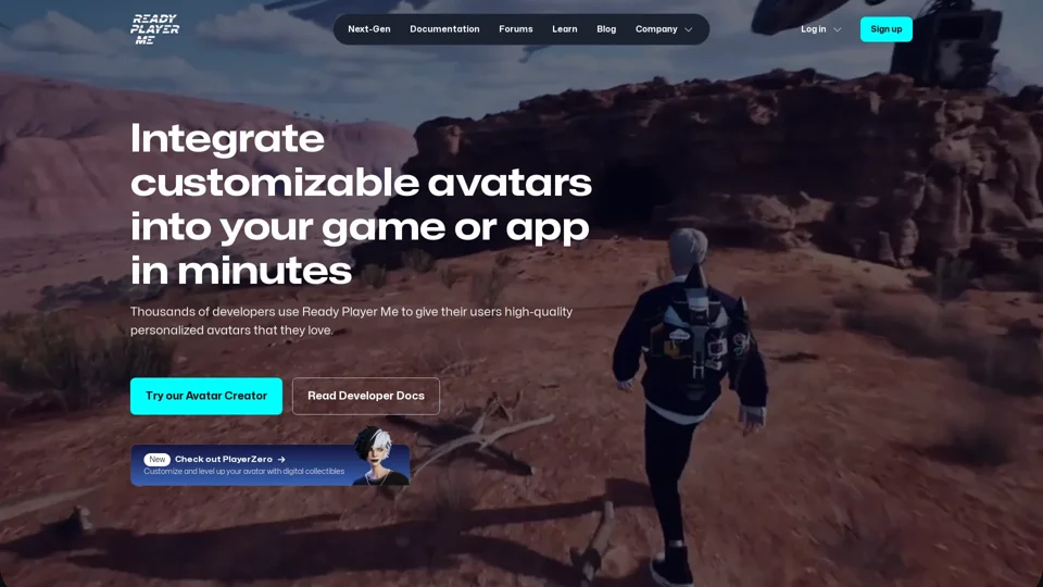 Integrate an avatar creator into your game in days - Ready Player Me