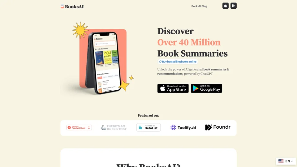 AI Book Summaries - BooksAI