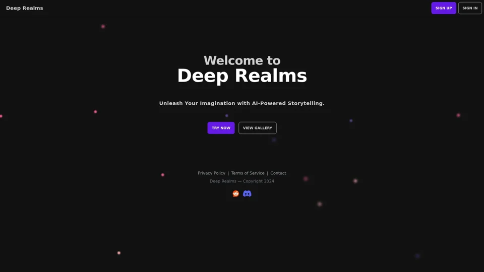 Welcome | Deep Realms