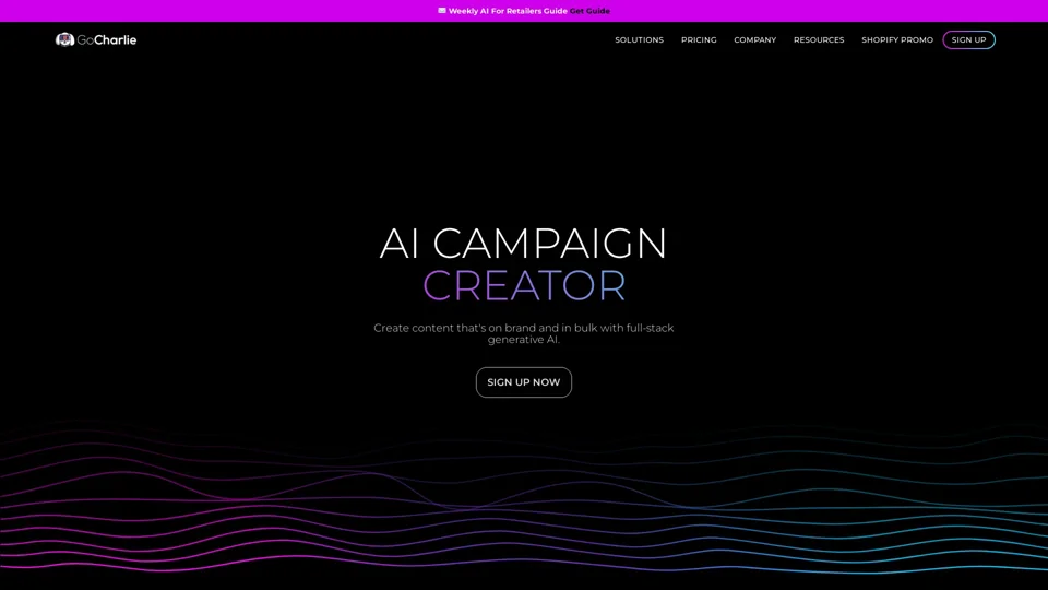 GoCharlie – AI for Retail – E-Commerce, Customer Service, Marketing - GoCharlie