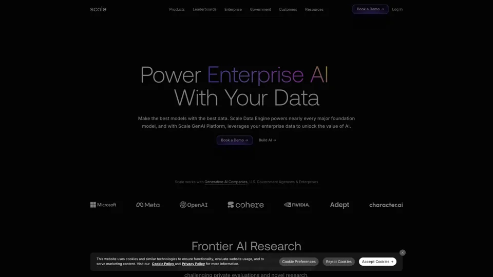 Accelerate the Development of AI Applications | Scale AI