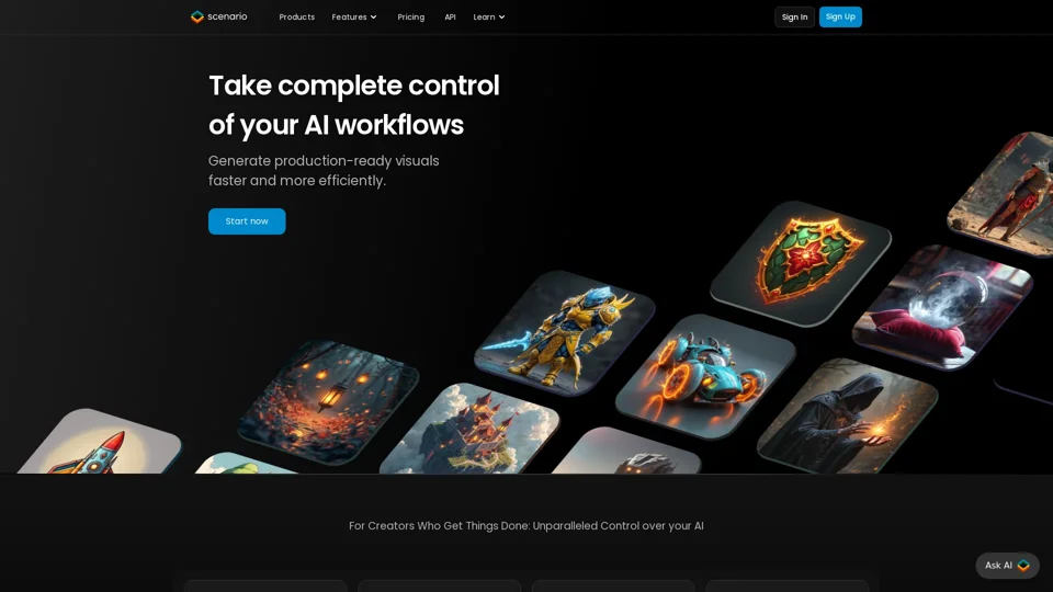 Scenario - Take complete control of your AI workflows