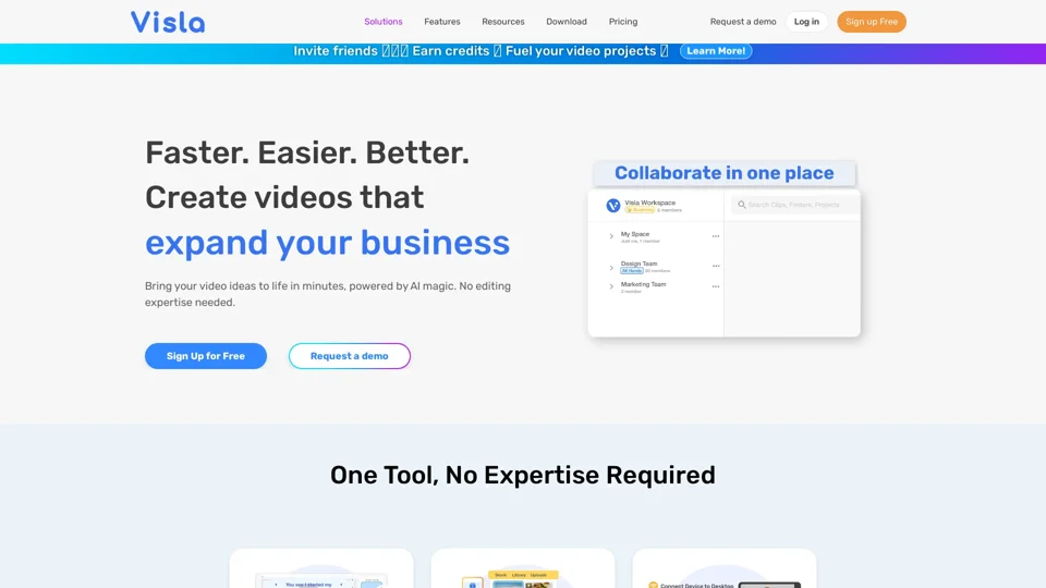 Visla: AI Video Creation and Editing for Business