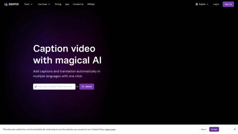 Zeemo AI | Add Subtitles to Video - Powerful Caption Generator