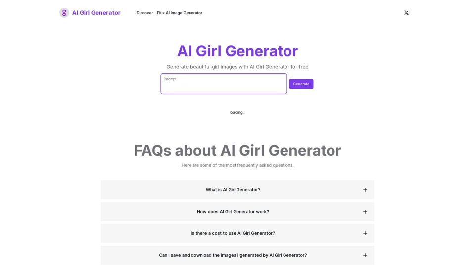 AI Girl Generator - Fast, Online, No Sign-up
