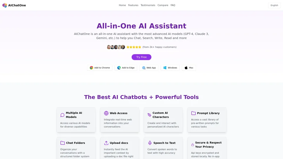 AI Chat One - Chat with AI Models