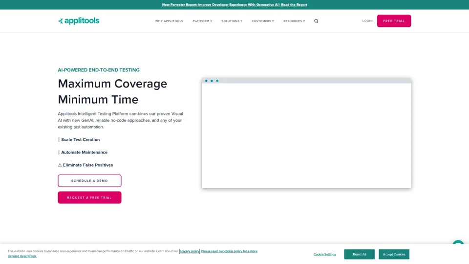 Applitools - AI-Powered Visual Test Automation