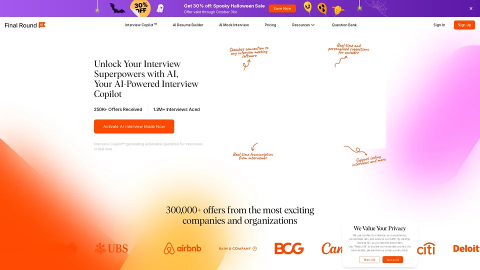 Final Round AI: Interview Copilot
