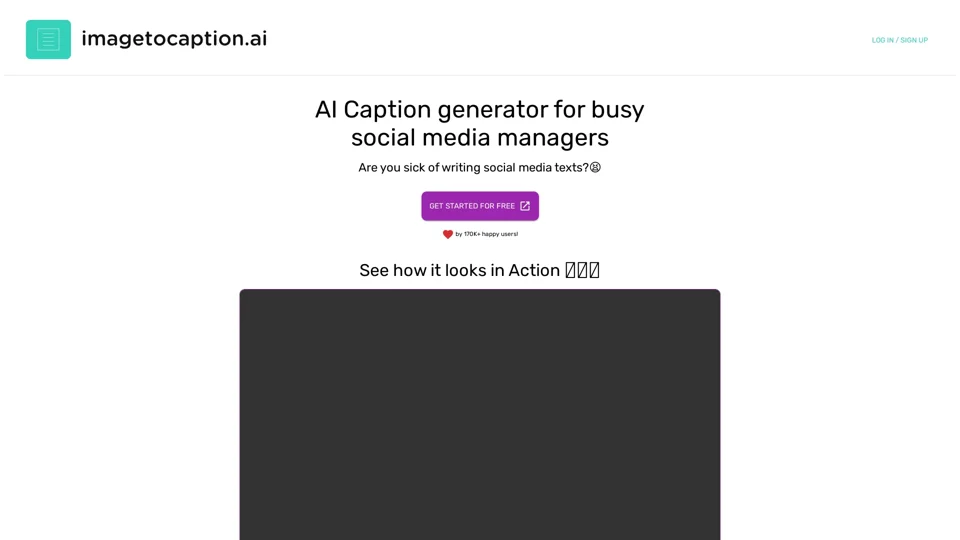 Automate your captions to save time and energy.