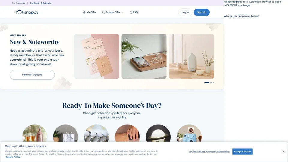 Send a Snappy and let them pick the perfect gift.