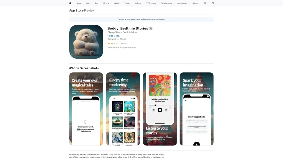 Beddy: Bedtime Stories on the App Store