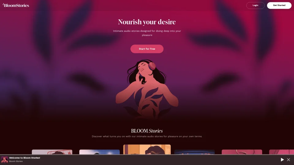Bloom Stories | Intimate Audio Stories & Chat