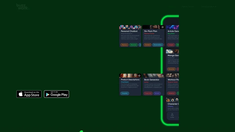 BuzzWork.ai – AI Content Suite