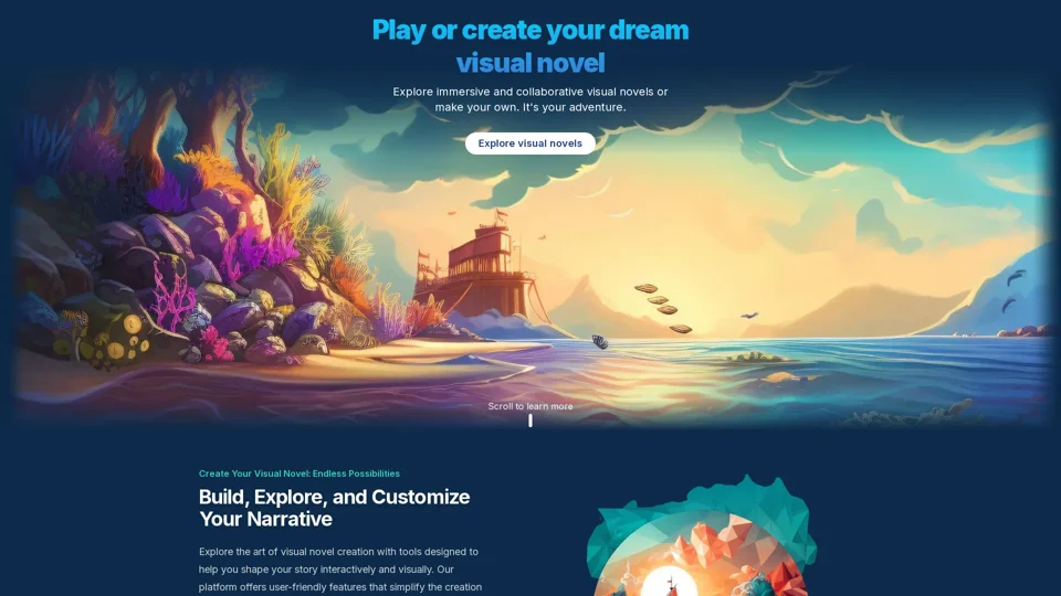 Depthtale - Play & Create Immersive AI-Powered Visual Novels