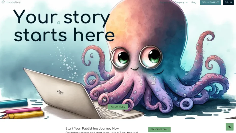 Made Live: Self-Publishing Software for Illustrated Books