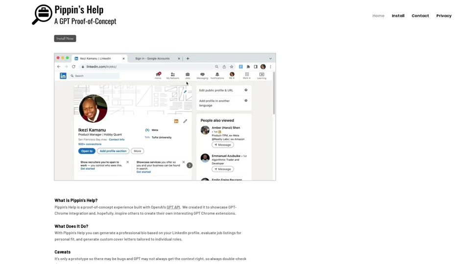 The Pippin Chrome Extension