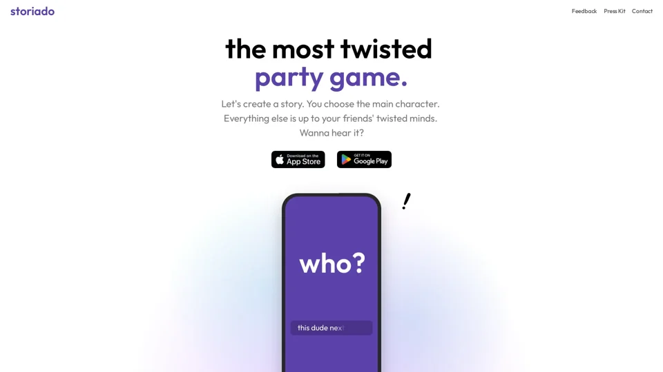 Storiado - the most twisted party game