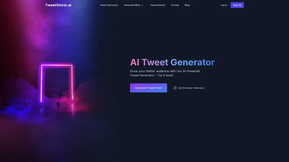 TweetStorm.ai - AI-Powered Tweet Generator