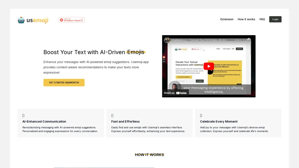 Usemoji | Boost Your Text with AI-Driven Emojis