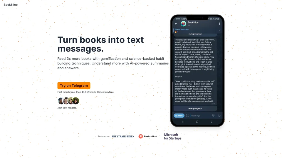 BookSlice - Read 3x more books with gamification