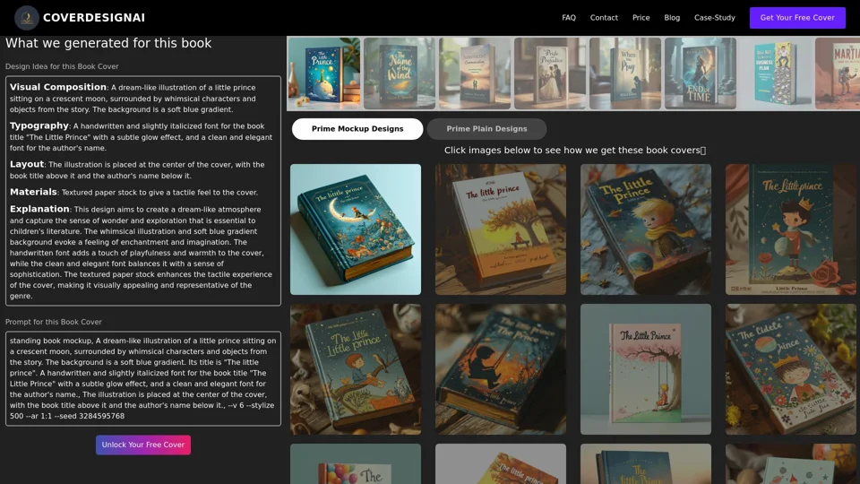 Welcome to CoverDesign AI